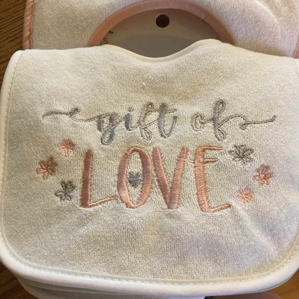 Baby Girl Cloth Bibs